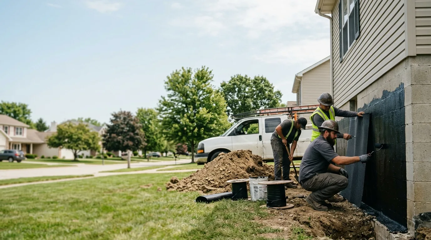 Basement Waterproofing in Mount Saint Joseph, OH near me